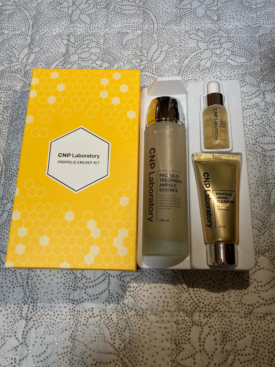 완전미개봉 새제품 당일발송) cnp 차앤박 프로폴리스 앰플 에센스 클렌징폼 세트