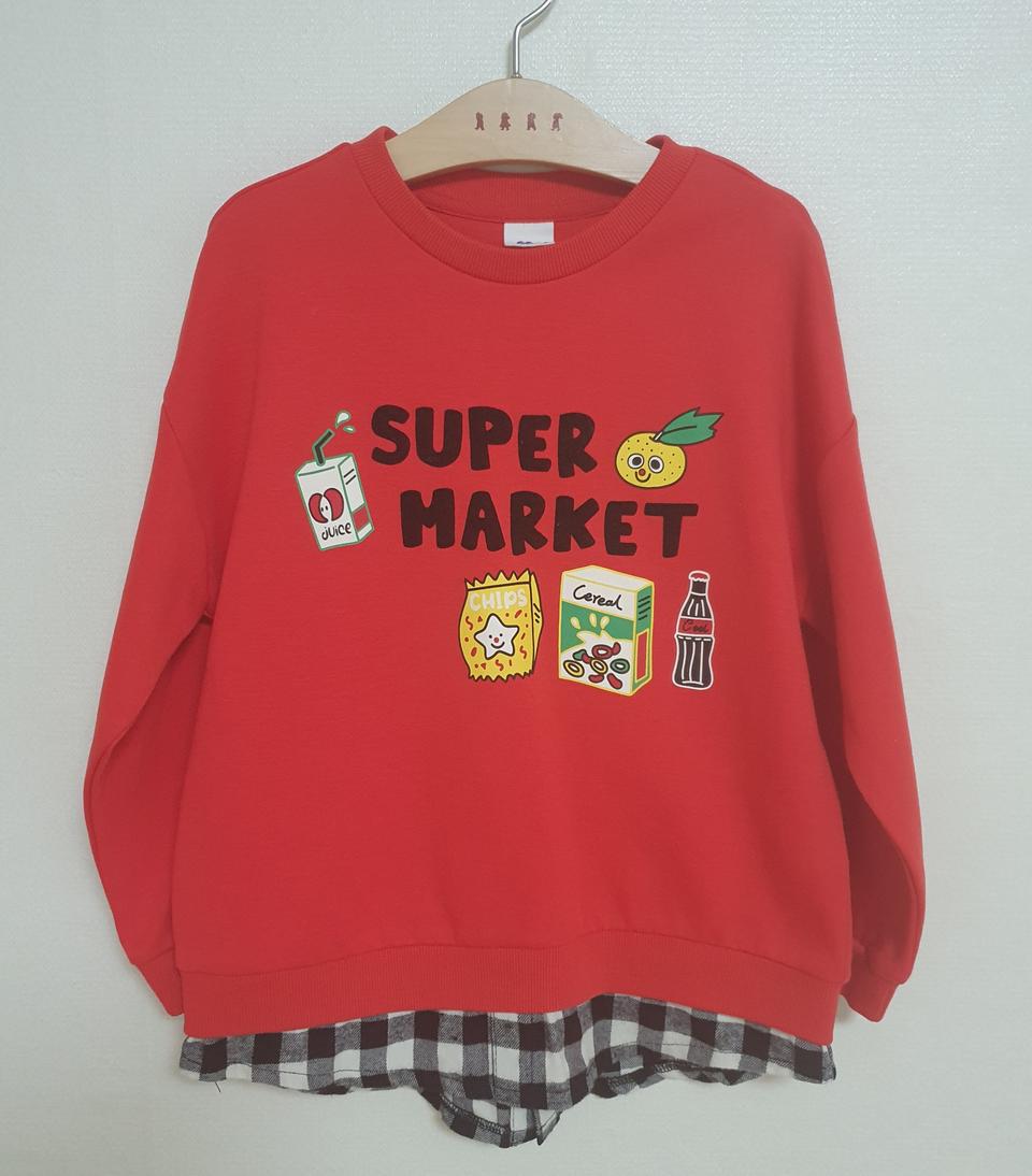 남여공용맨투맨* 120*새제품*