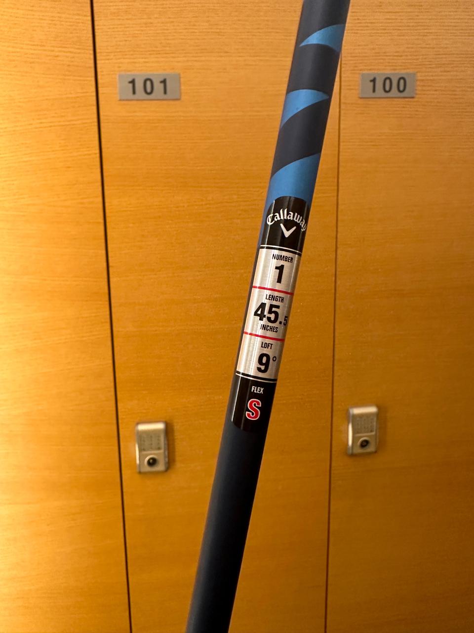 캘러웨이 패러다임 드라이버 벤투스 블루 5s 9도