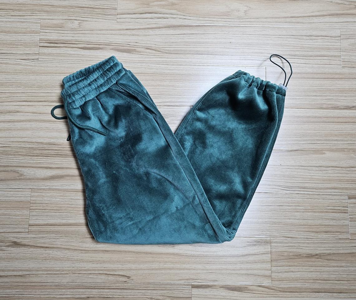 골덴 기모 조거바지