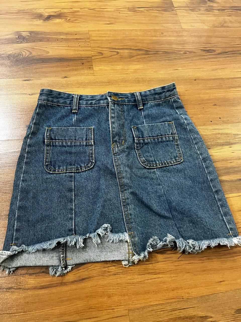 중청 미니 청치마 꾸안꾸 데일리룩 하와 아뜨랑스98도씨육육걸즈