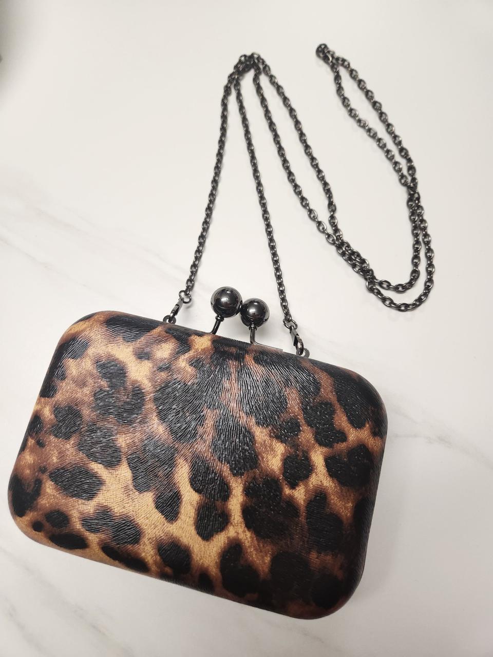 호피 미니백. 레오파드 가방. 크로스백