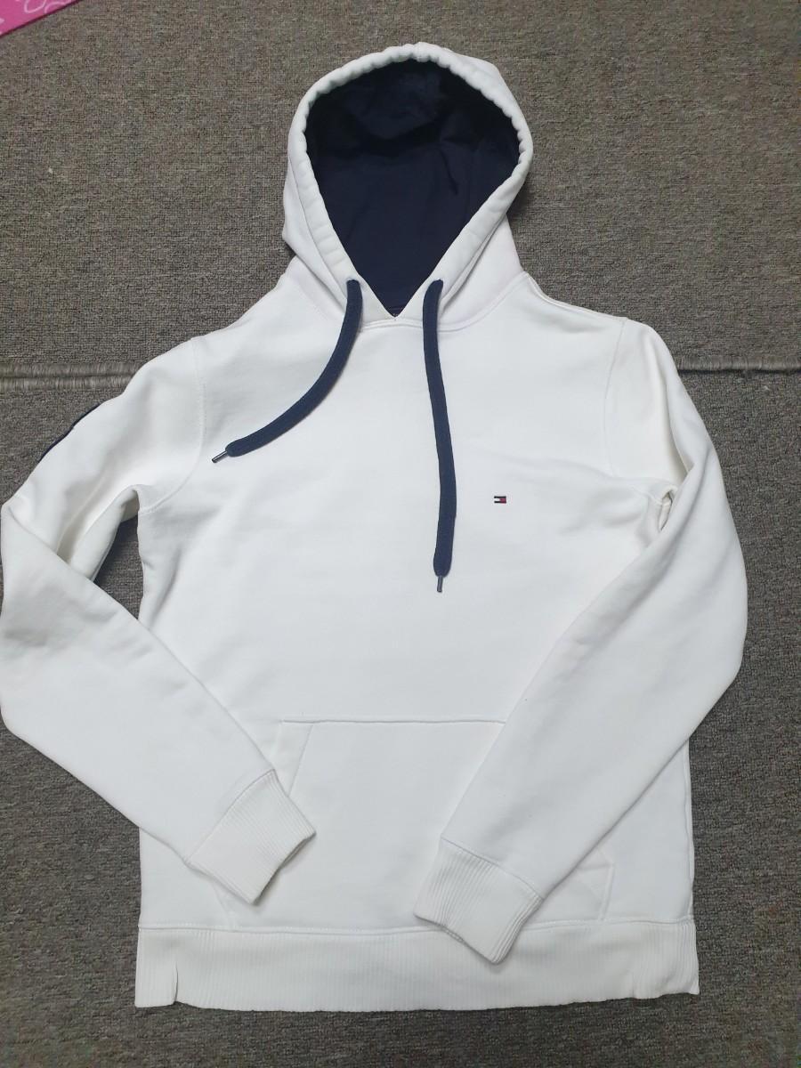 타미힐피거 타미진스 후드티 화이트 남여 95 M