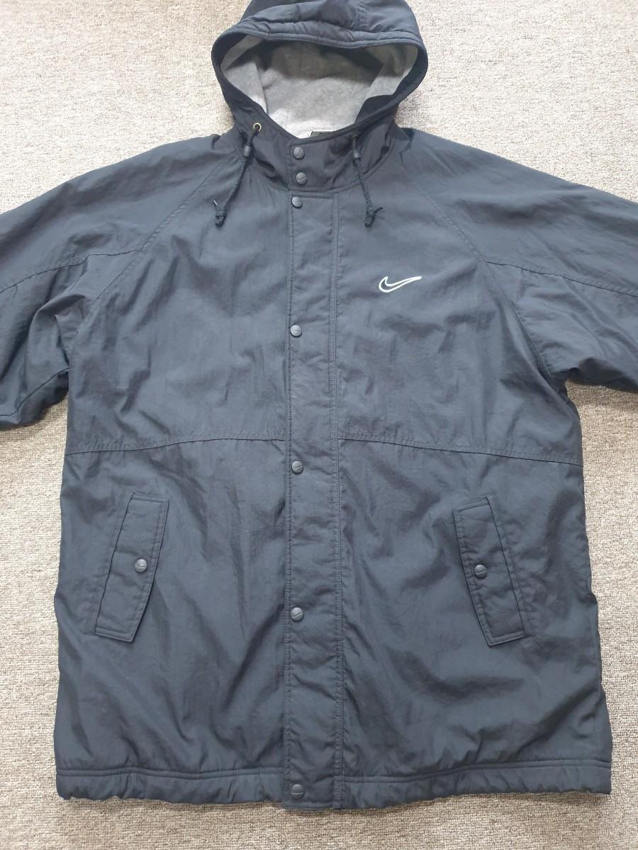 나이키 후드점퍼 바람막이 블랙 110 XXL 레트로 레어