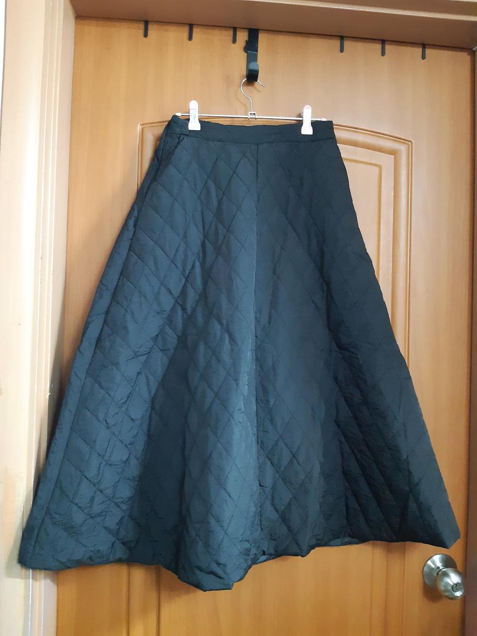 새옷)~28반 A라인 뒷밴딩 패딩롱스커트