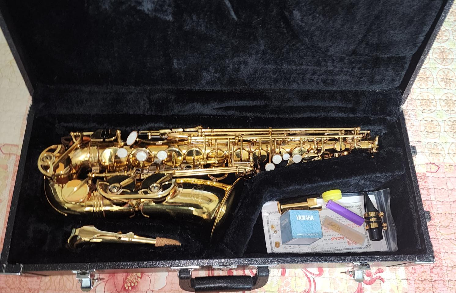 일본내수용 JMICHAEI 알토색소폰 입니다