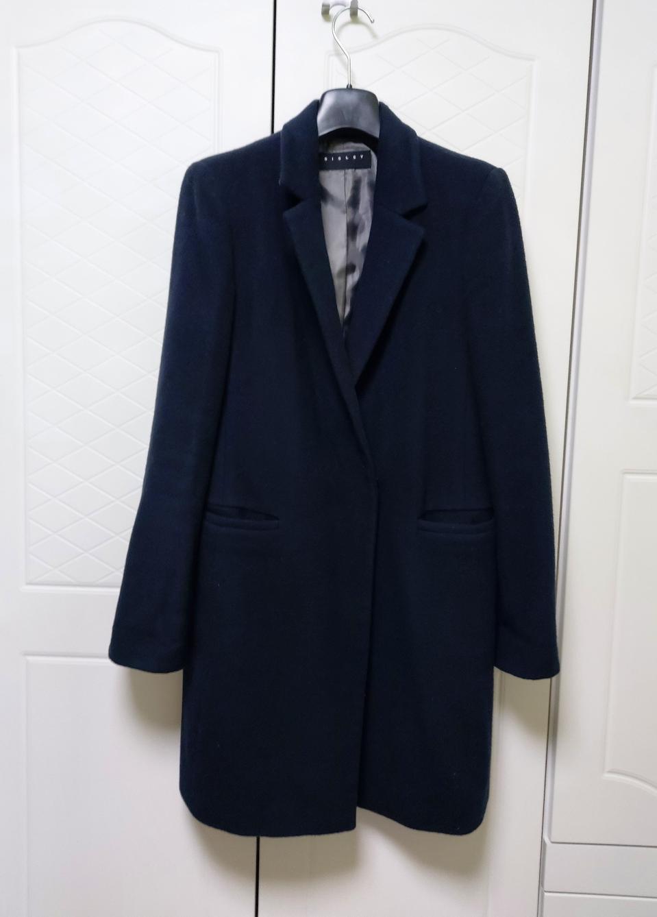 시슬리 캐시미어 코트 44(55~66)