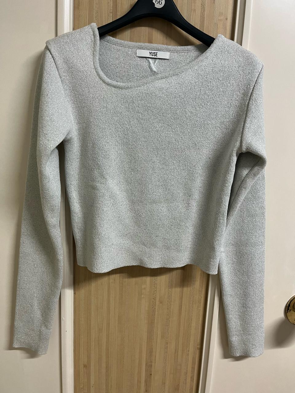 Yuse글리터니트실버44~55