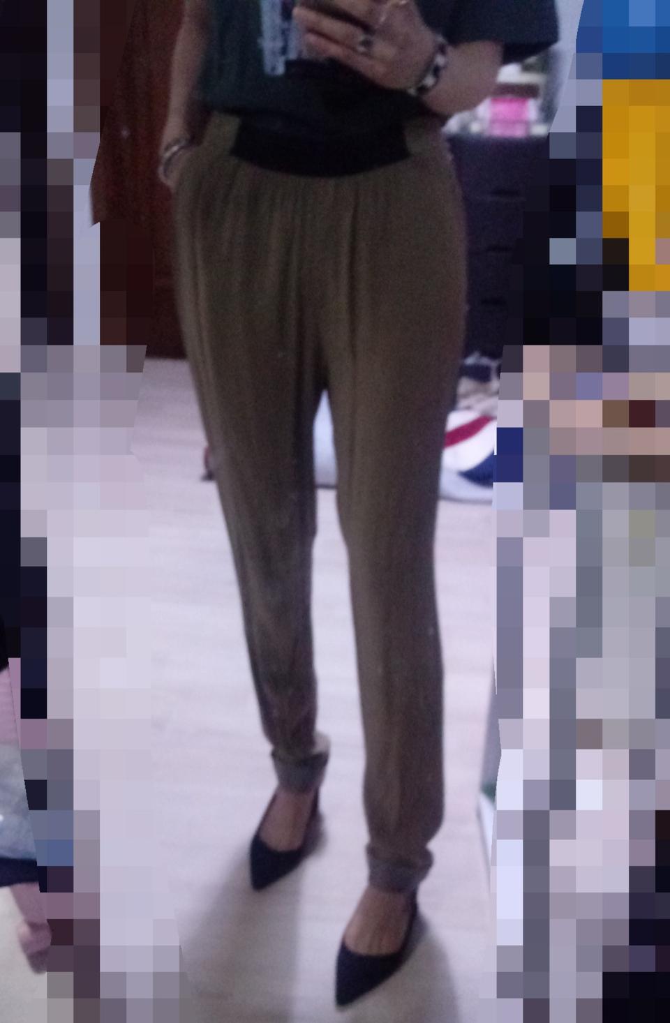 스테파넬 루즈핏여름팬츠
