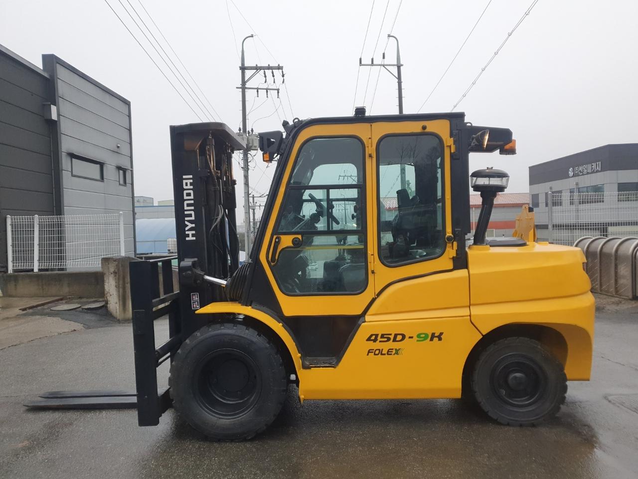 중고지게차 매매 현대 4.5톤 14년식 풀옵션 영업용가능 디젤지게차