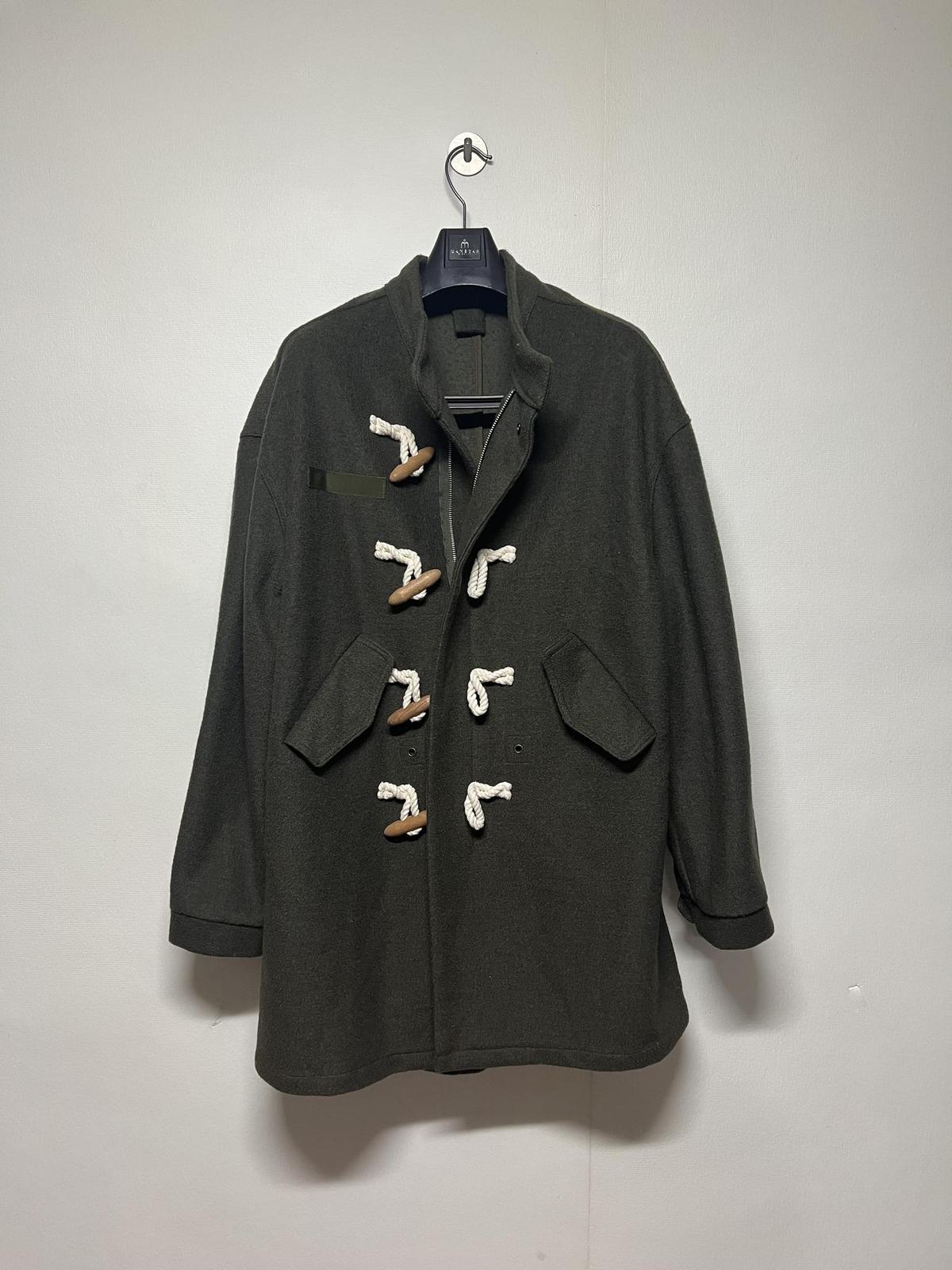 남성 L 정도 야상느낌의 토글 버튼 떡볶이 코트 더플코트 세미 오버핏