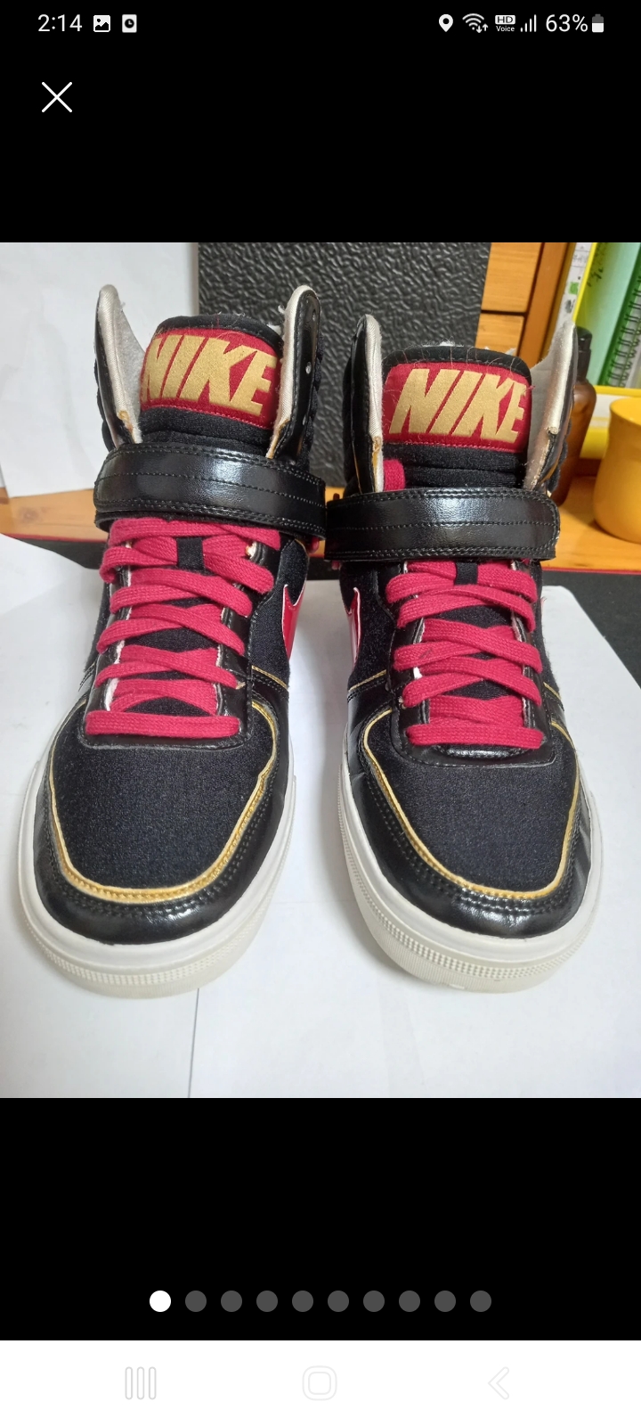 여성 나이키 덩크 하이탑 운동화 (245) 365965-061