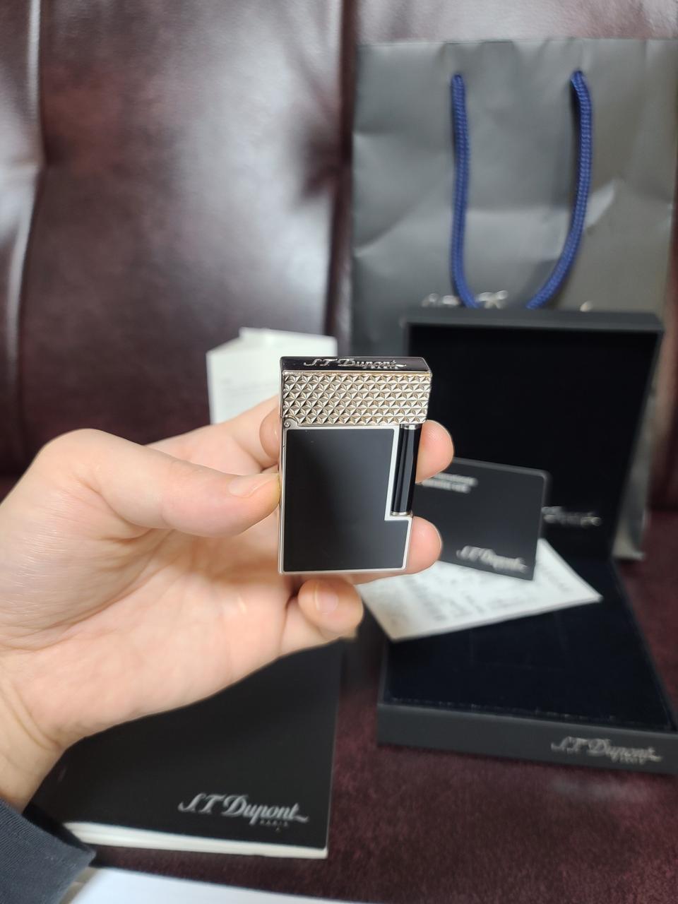 [백화점판] 듀퐁라이터 라인2 ca16746 신형 오닉스 블랙 듀퐁라이타