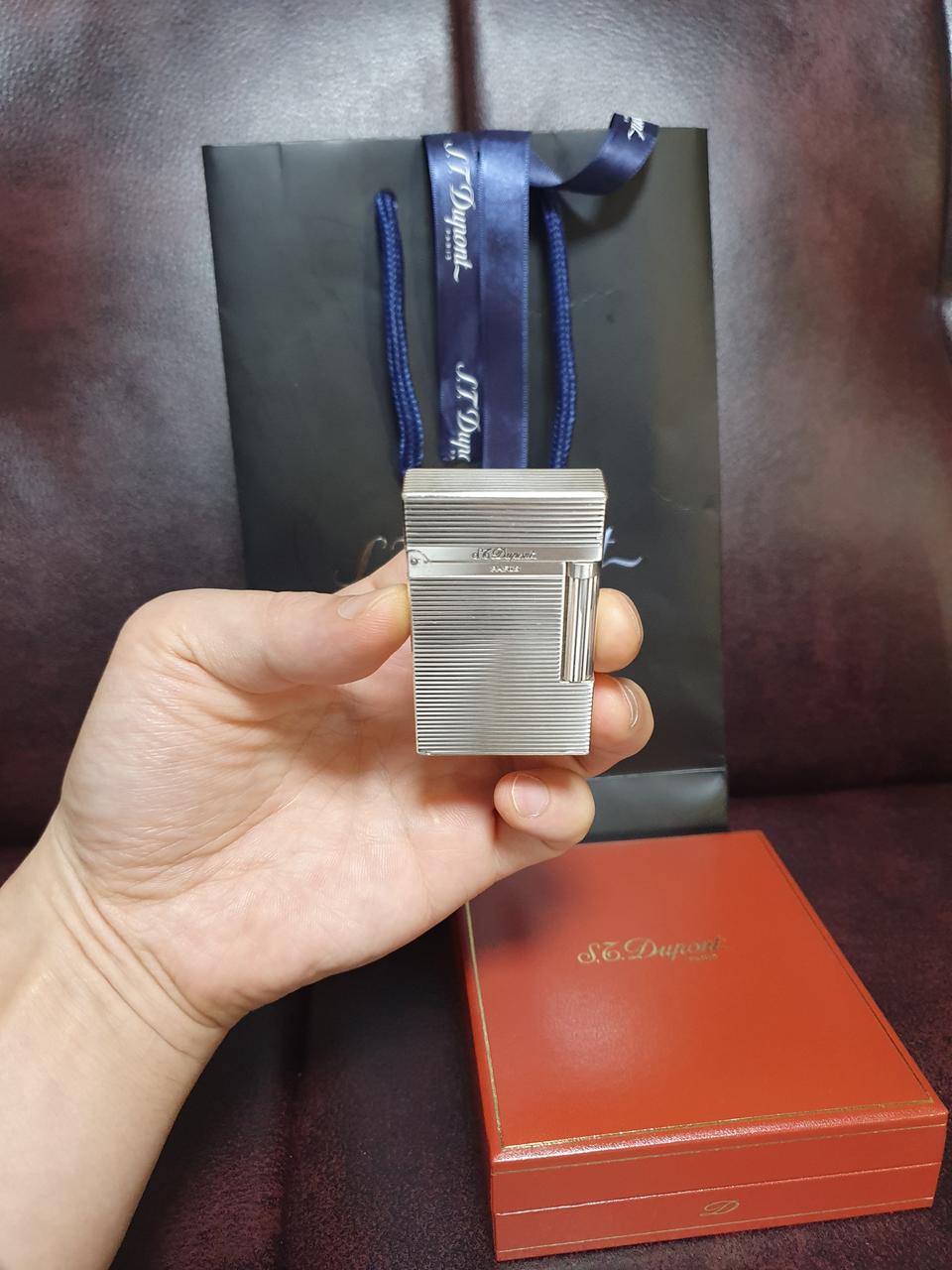 [정품] 듀퐁라이터 라인2 ca16819 은장 듀퐁라이타