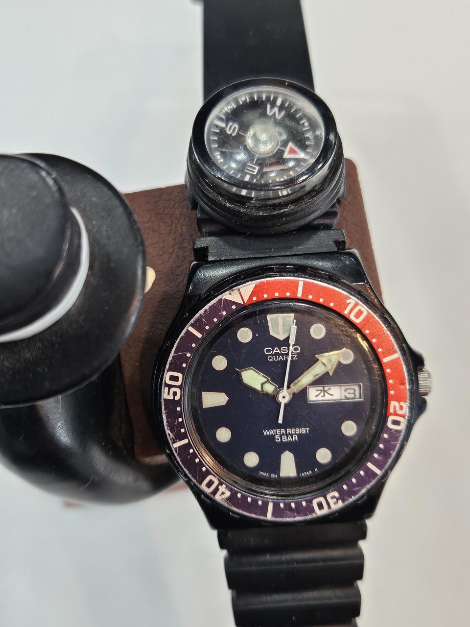 카시오 빈티지 펩시 시계