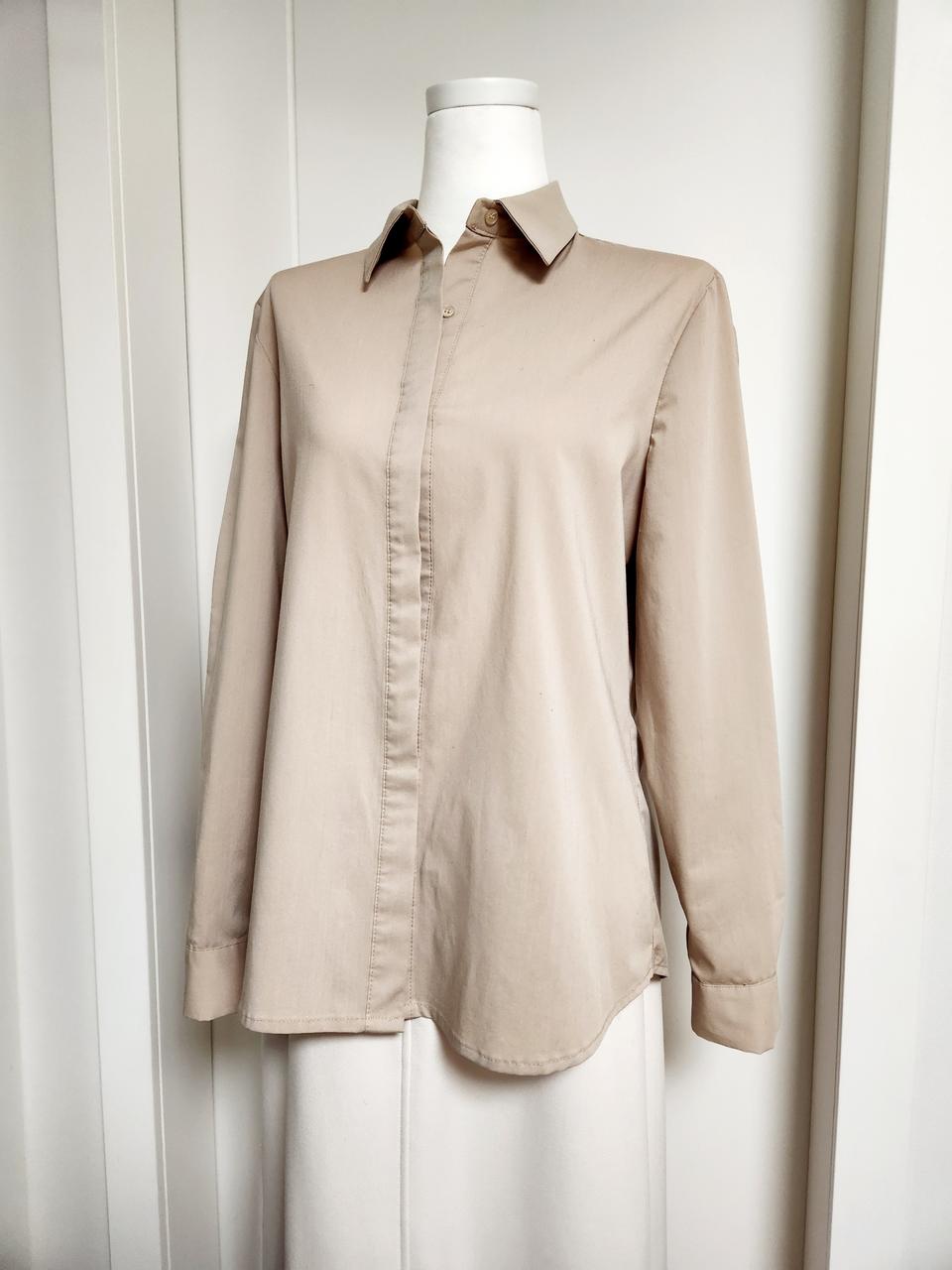 르뮈 스판 셔츠 블라우스 남방 프리사이즈