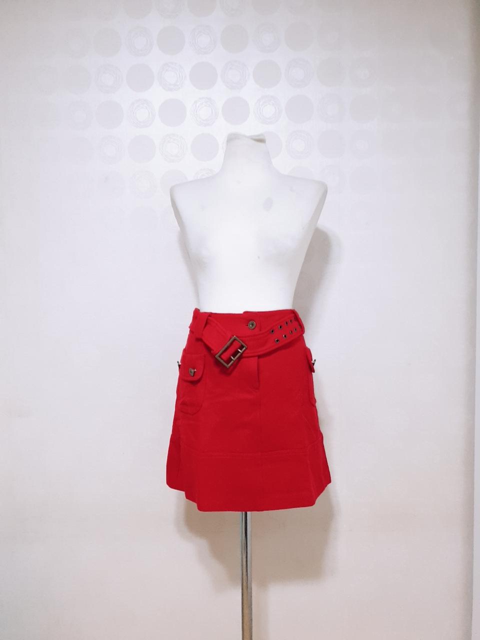 새상품/모직치마66/레드치마66/겨울치마66/스커트66