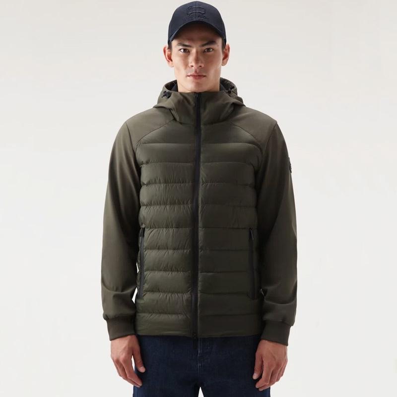 새상품) 울리치 소프트쉘 MIXMEDIA HYBRID 남성 윈드 자켓.