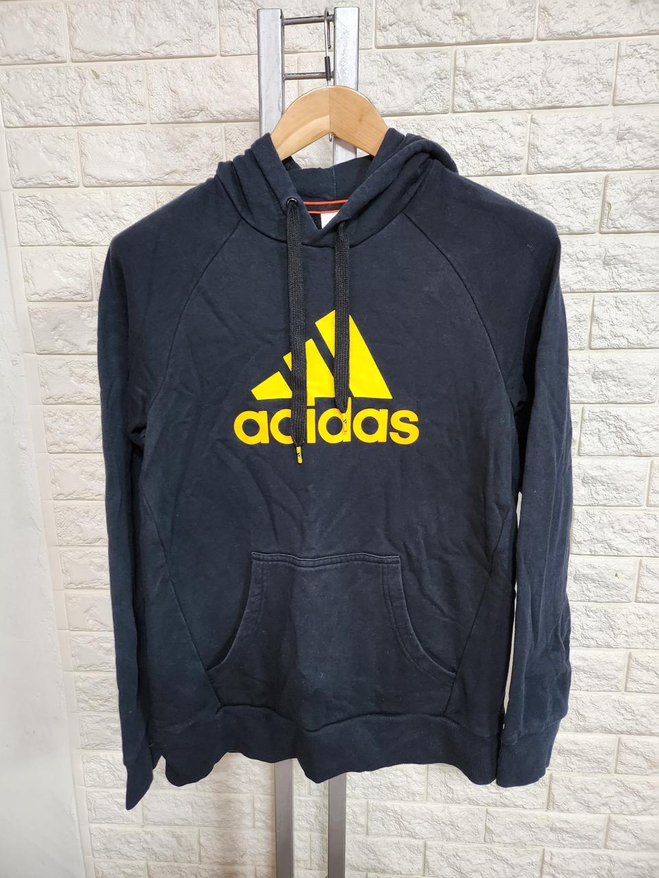 아디다스정품 로고 후드티(95공용)