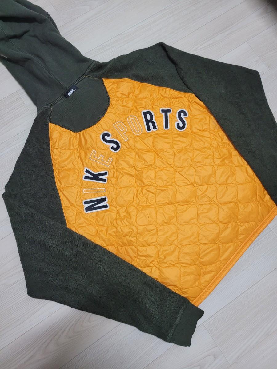 나이키 NSW NSP 누빔 후드티 패디드 플리스 후디 오버핏 S