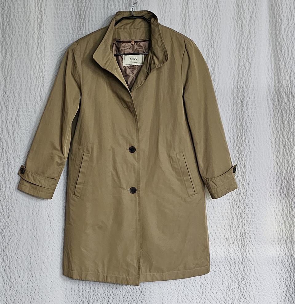85/55/BCBG트렌치 코트 (내피탈부착 )