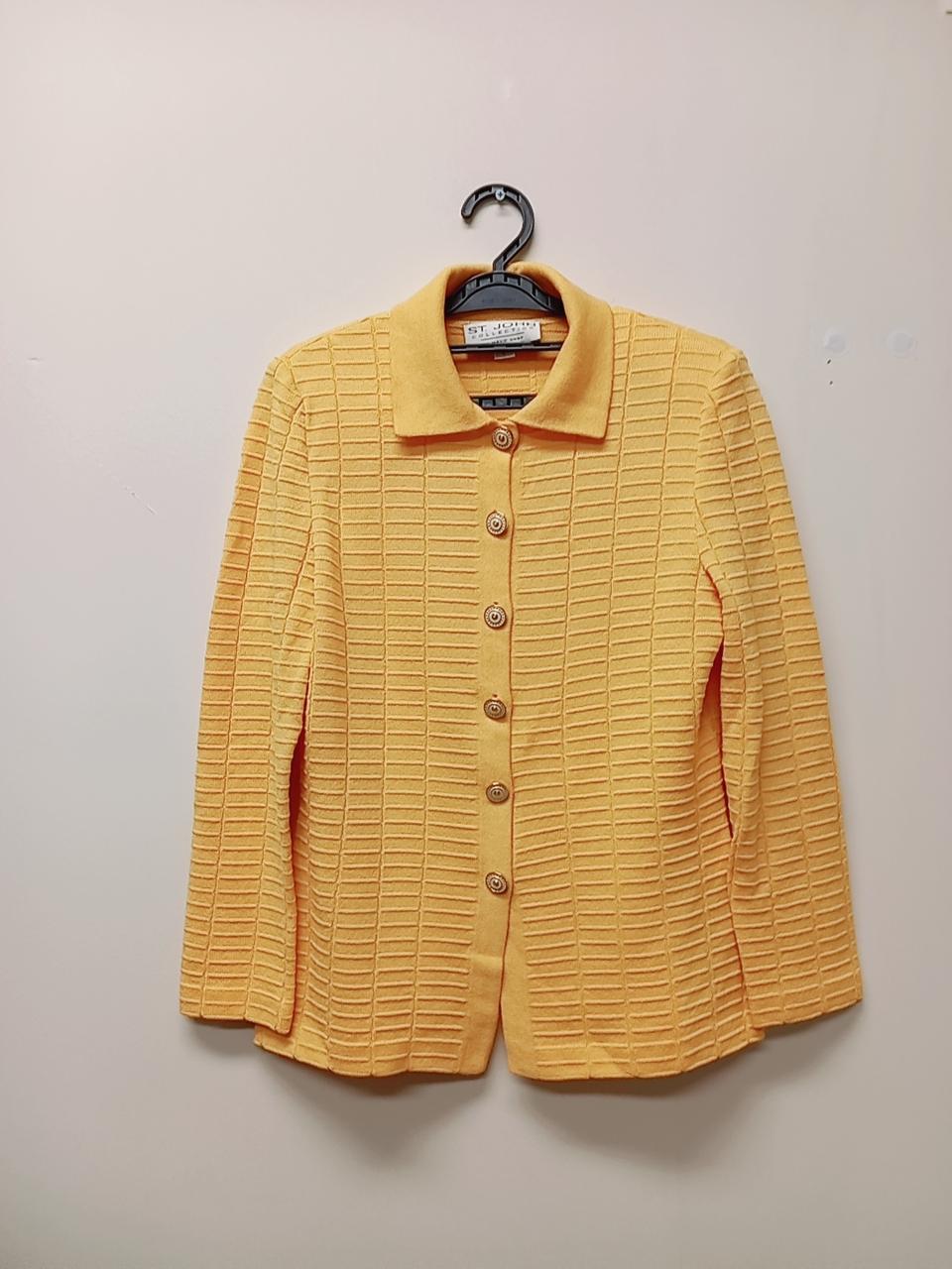 55 ST. John 옐로우 센존 앰보 자켓