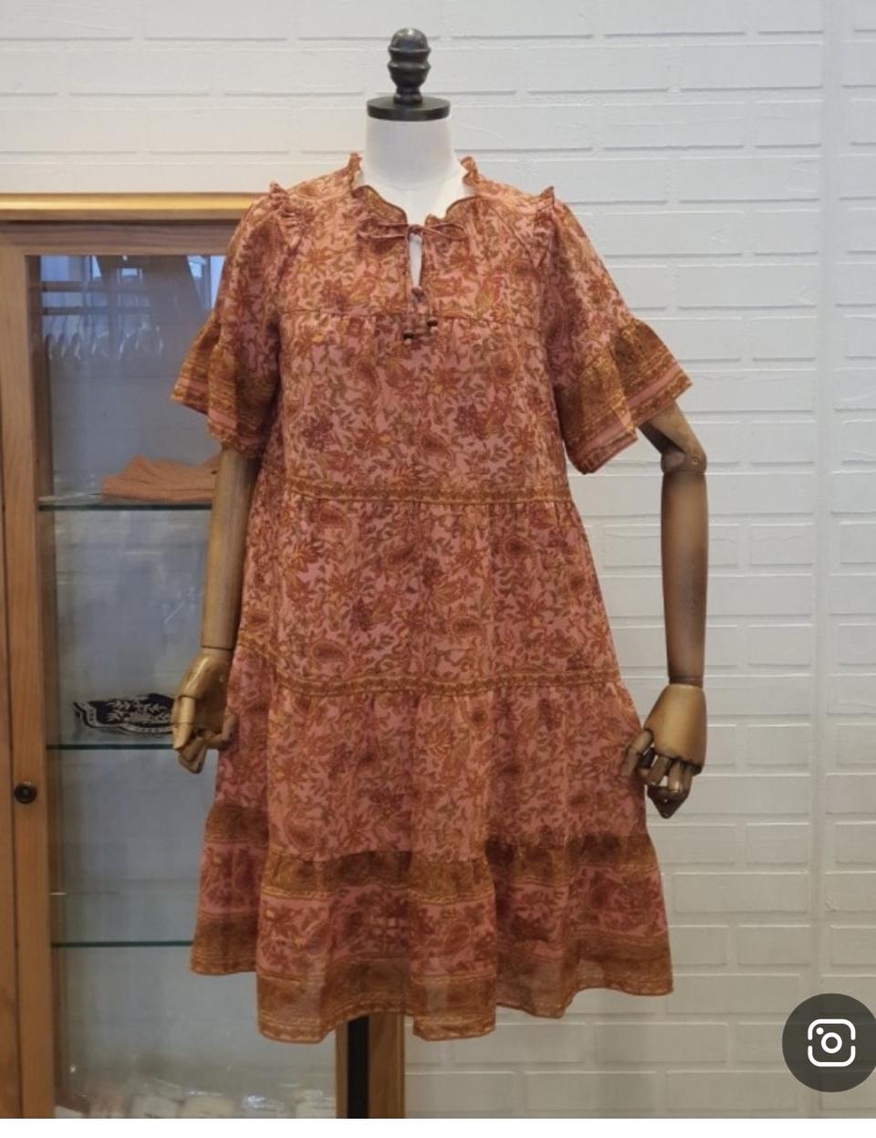 미착용 새옷 S 에이라인 원피스 써스데이아일랜드 t206aop140w