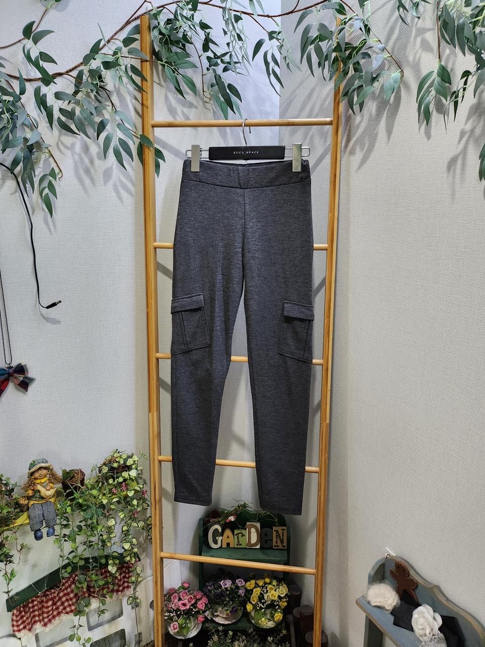 차콜 레깅스바지