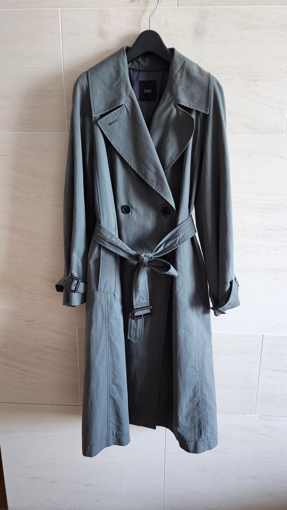 (정품) ZOOC 트렌치 코트