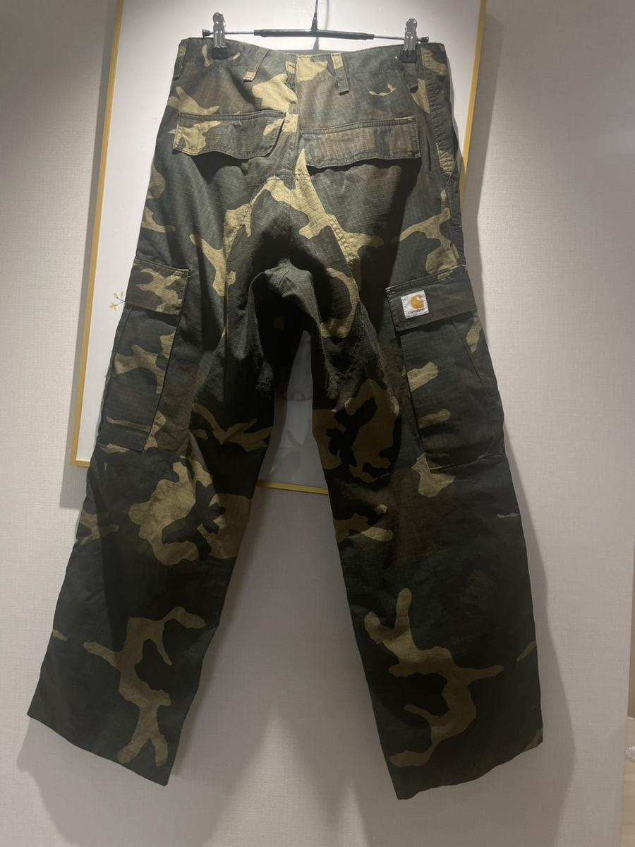 칼하트 카모 바지