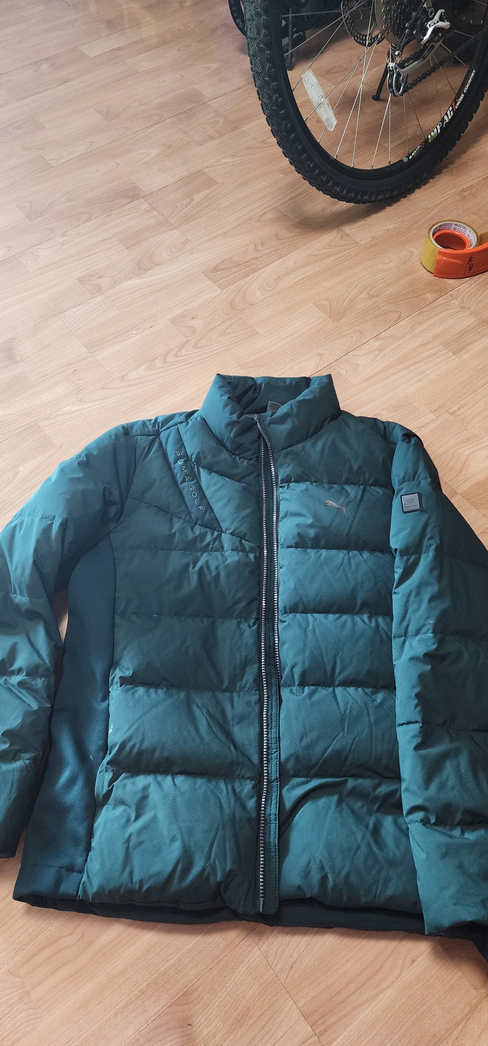 푸마골프 웜셀 다운 스윙자켓 