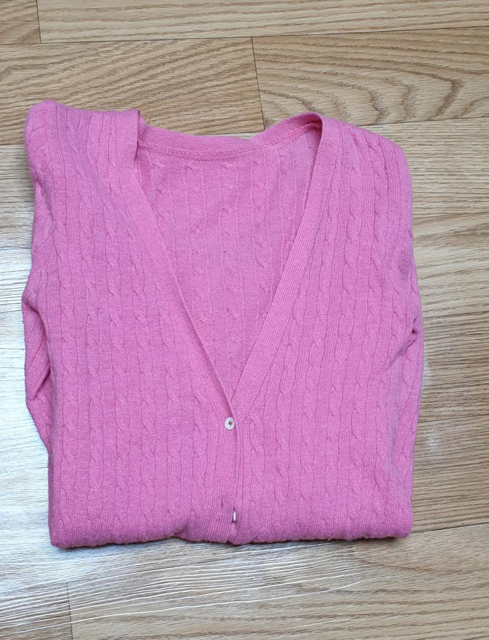 핑크 롱 가디건 ㅡs