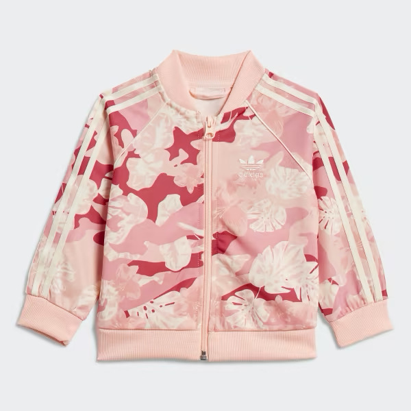 새것입니다 돌 아기 아디다스 슈퍼스타 트랙탑 상의만 85-90