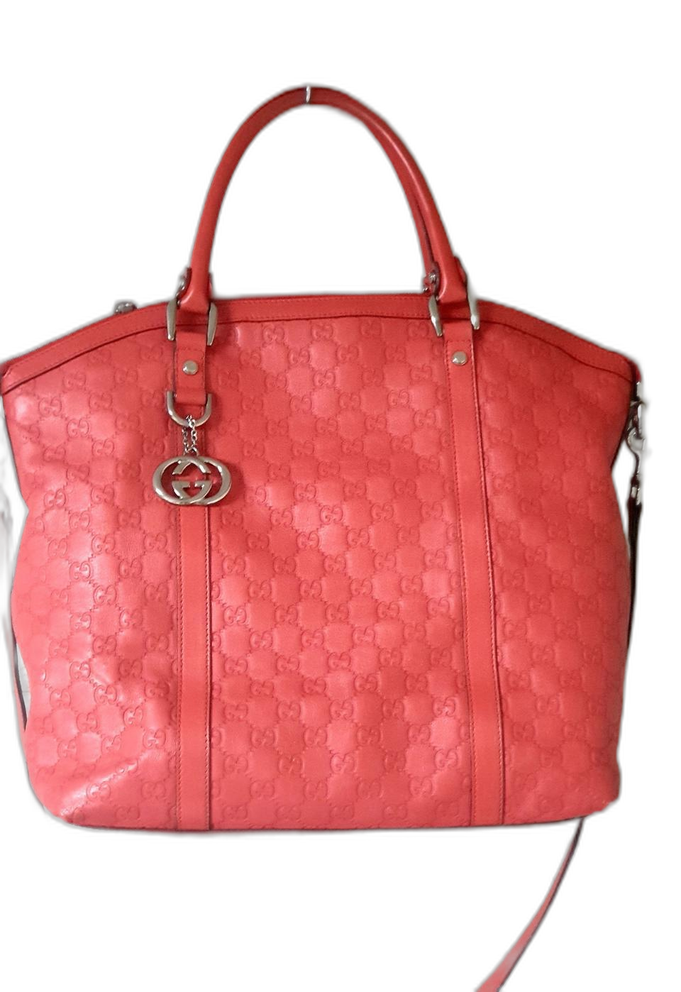 정품 구찌 라지 인터로킹 숄더백