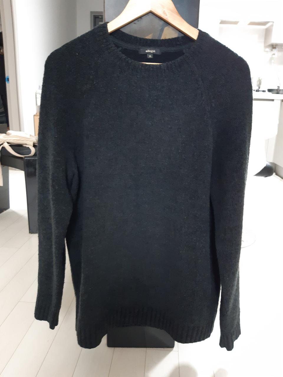 알레그리 진녹색 니트