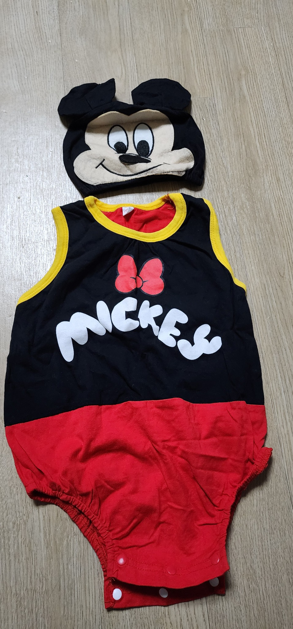미키마우스 아기 바디수트 팝니다