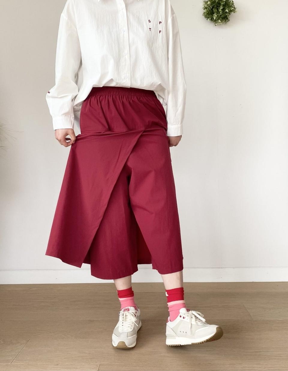 랩와이드 스커트 택배무료