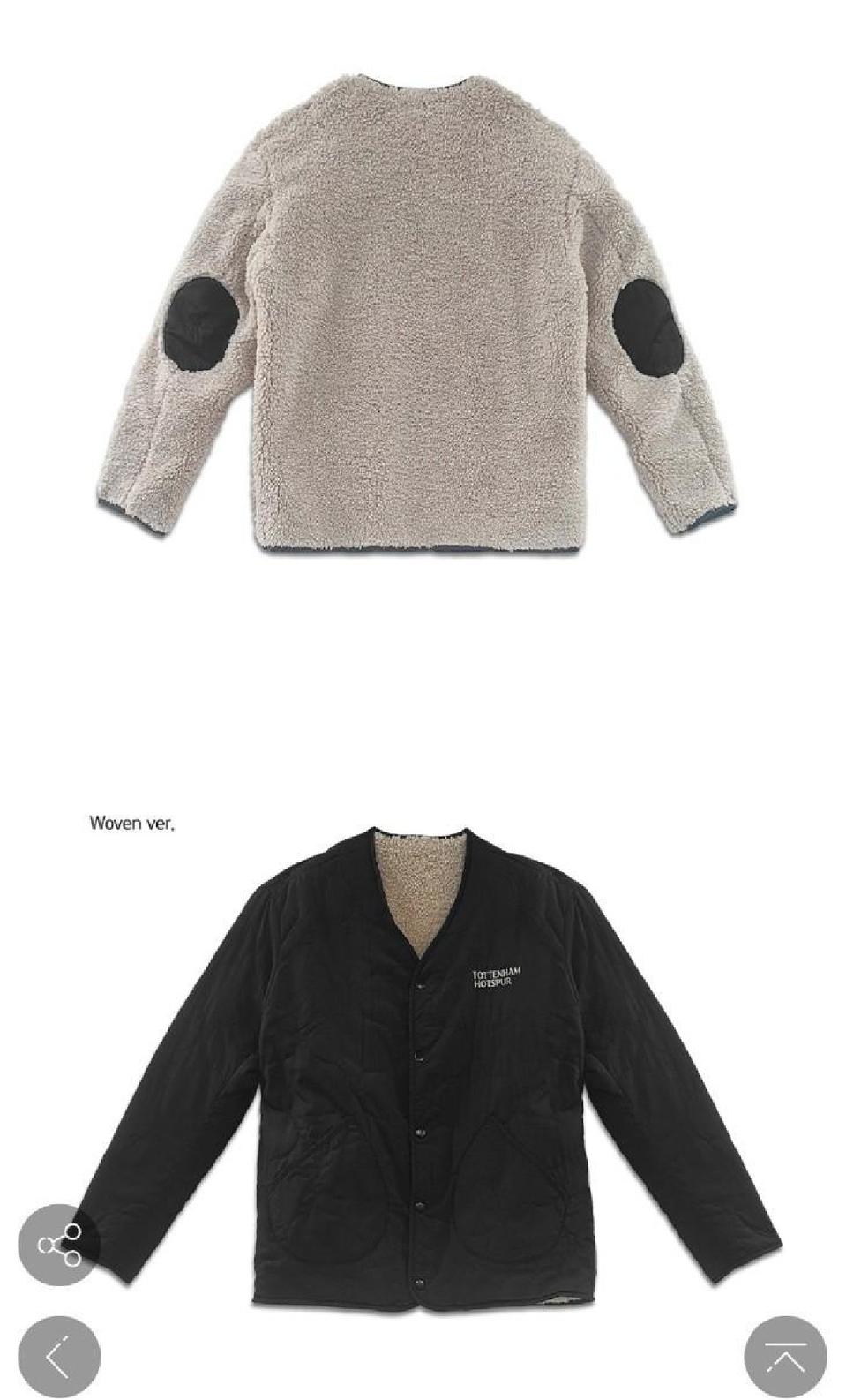 미개봉 손흥민 토트넘홋스퍼 리버서블 보아 자켓 XL