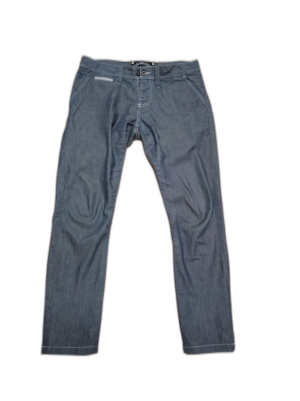캘빈클라인 생지 데님 청바지 30인치가로 41  세로 96