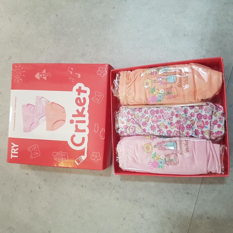 아동 팬티 75 TRY Criket 여소아 삼각 팬티 일반우편 무료배송