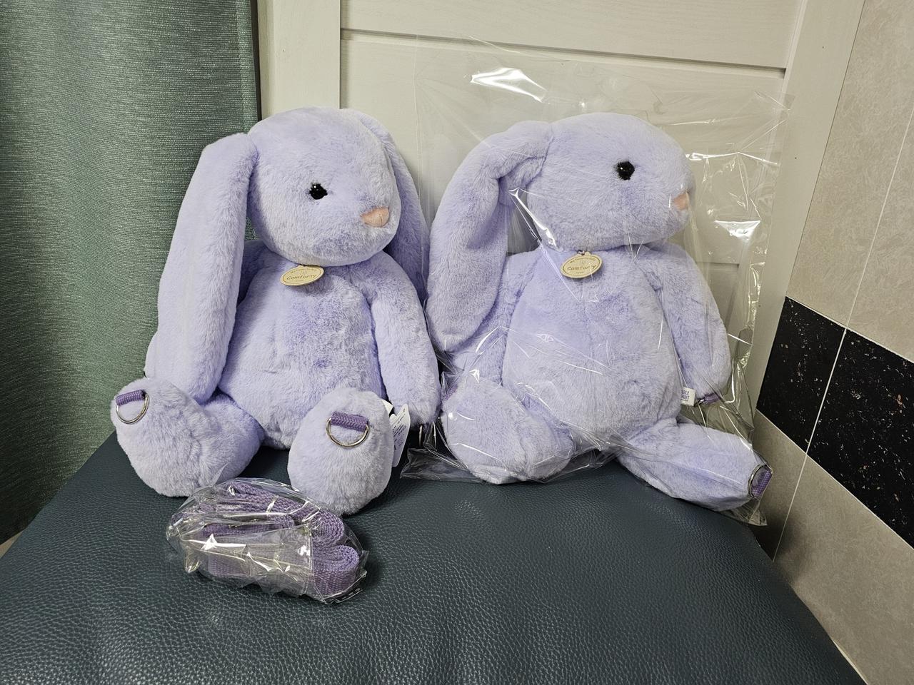 노블래빗 토끼 인형 가방 백팩 43cm 새거 팔아요