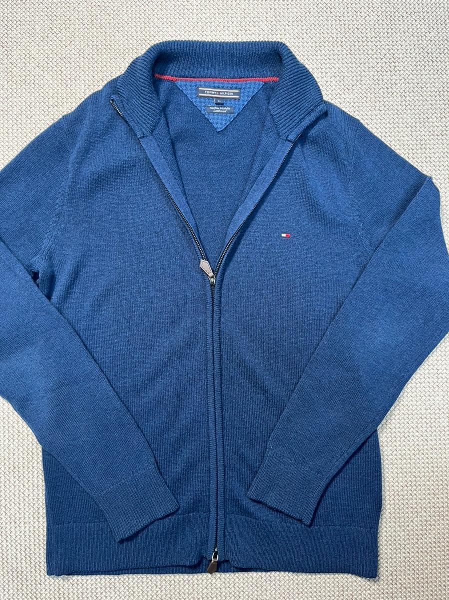 타미힐피거 니트집업 / M 95사이즈