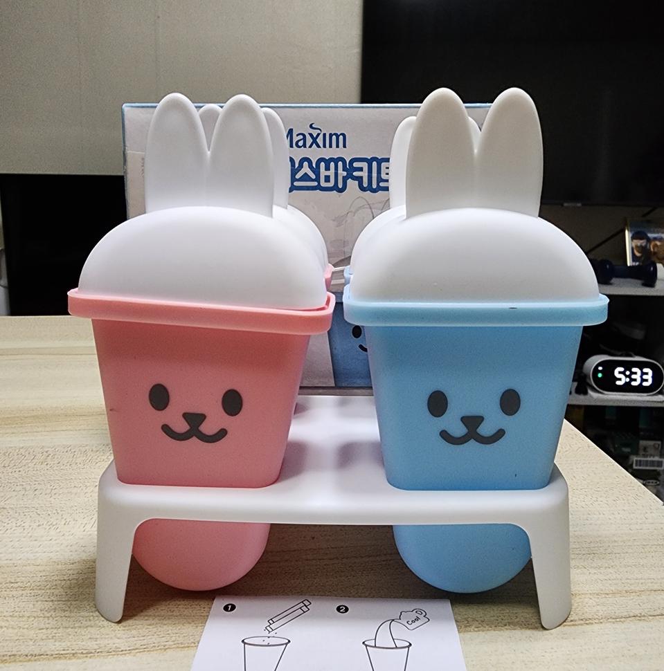 ❤토끼 샤베트 실리콘 몰드