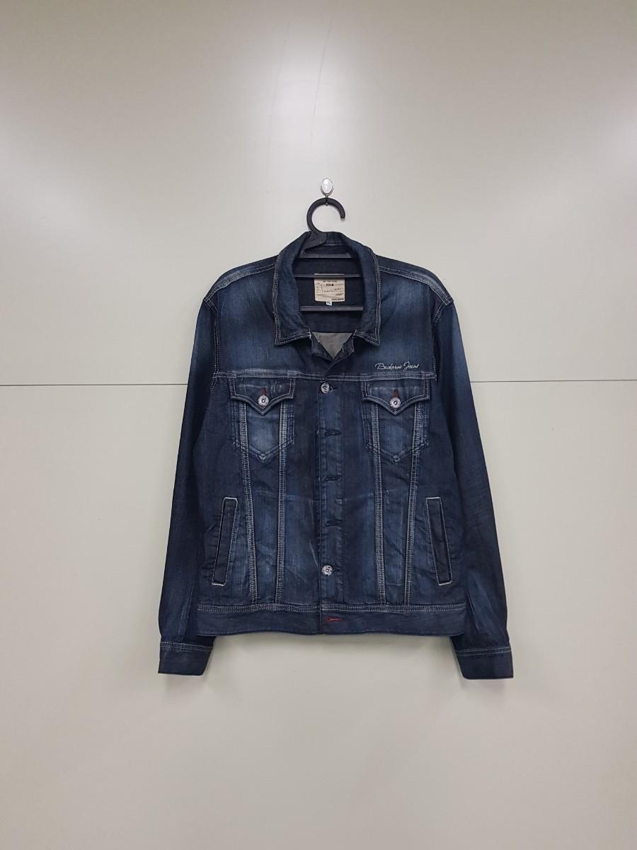 버커루 스판 청자켓