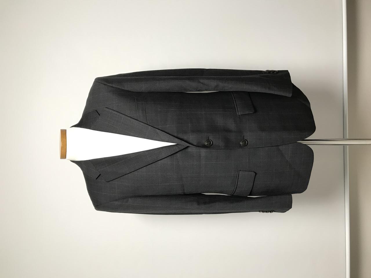 [앤드지](100) 남성 체크 정장 세트