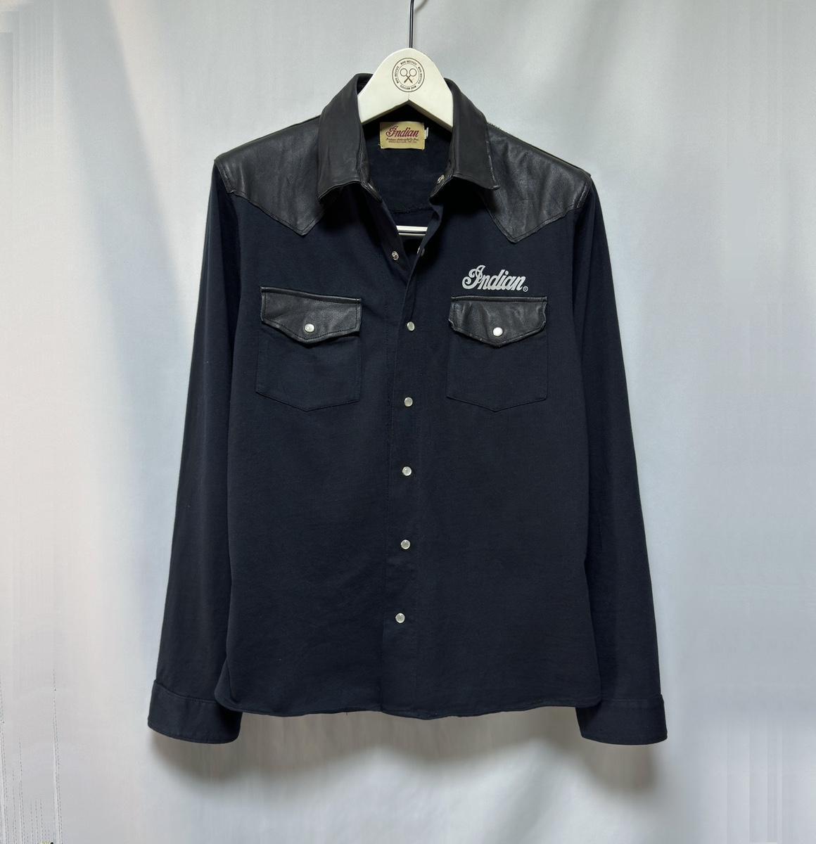 인디언 모터싸이클 웨스턴셔츠