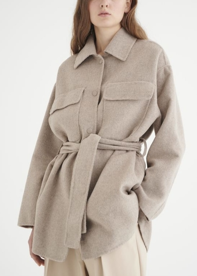 새옷)~88반 더프랭키샵 울50 셔츠 겸 자켓