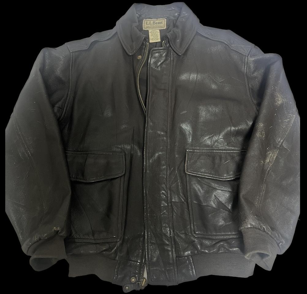 엘엘빈 A-2 가죽자켓