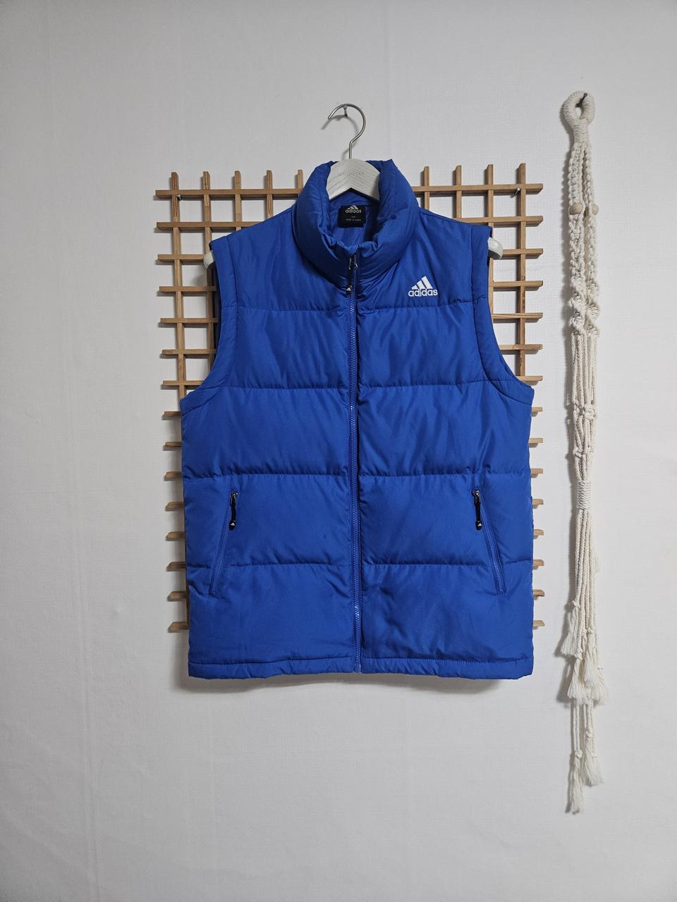 아디다스 패딩조끼 미착용!! 사이즈 100