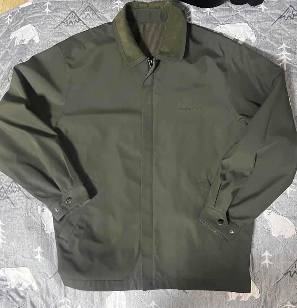 발렌시아가 골프 스윙탑 블루종 자켓 100-105